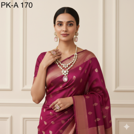 Kundan Two String Necklace