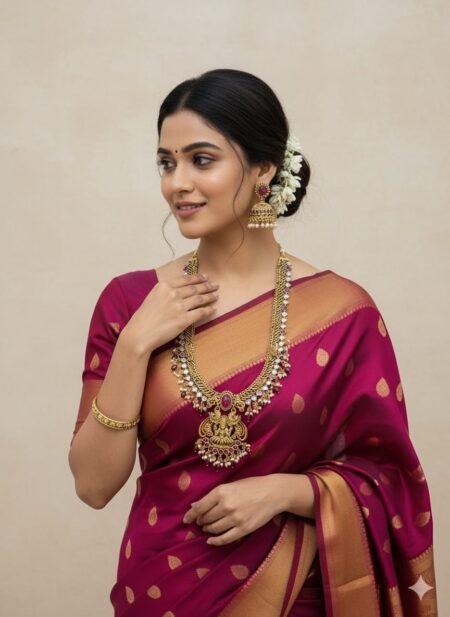 Temple Jewellery Long Necklace