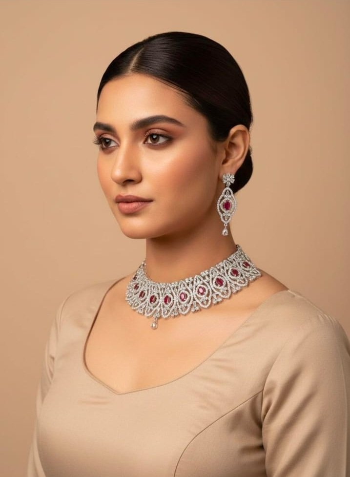 American Diamond Necklace