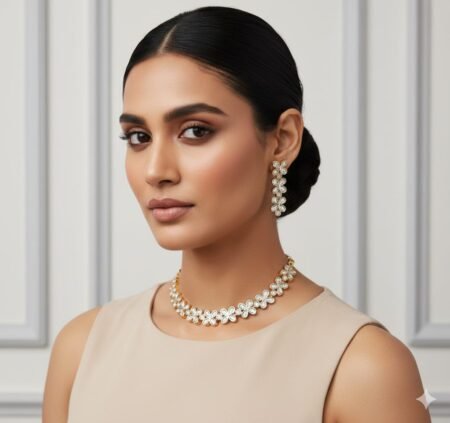 Real Kundan Necklace -Sleek