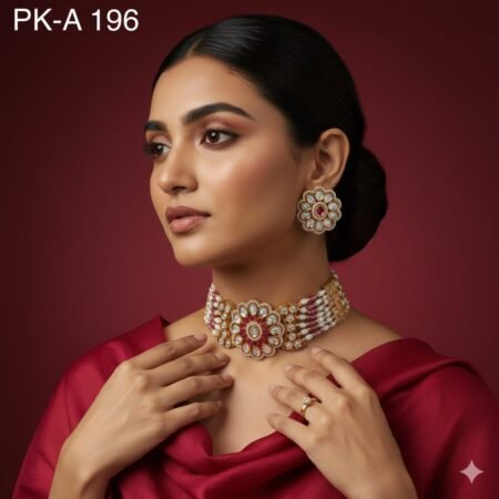 Real Kundan Chokar Necklace