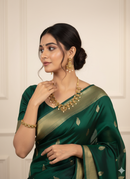 Sleek South Indian Necklace