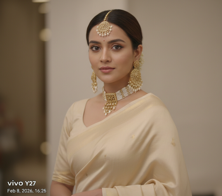 Pearl chokar Necklace