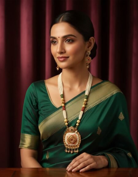 Rajwadi Long Necklace