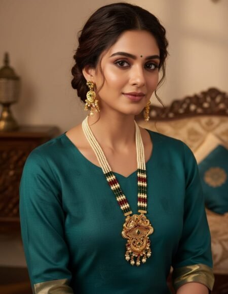 Rajwadi Long Necklace