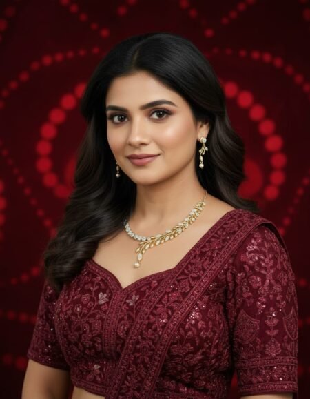 Trendy American Diamond Necklace