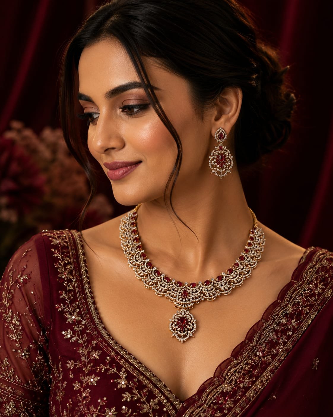 American Diamond Necklace