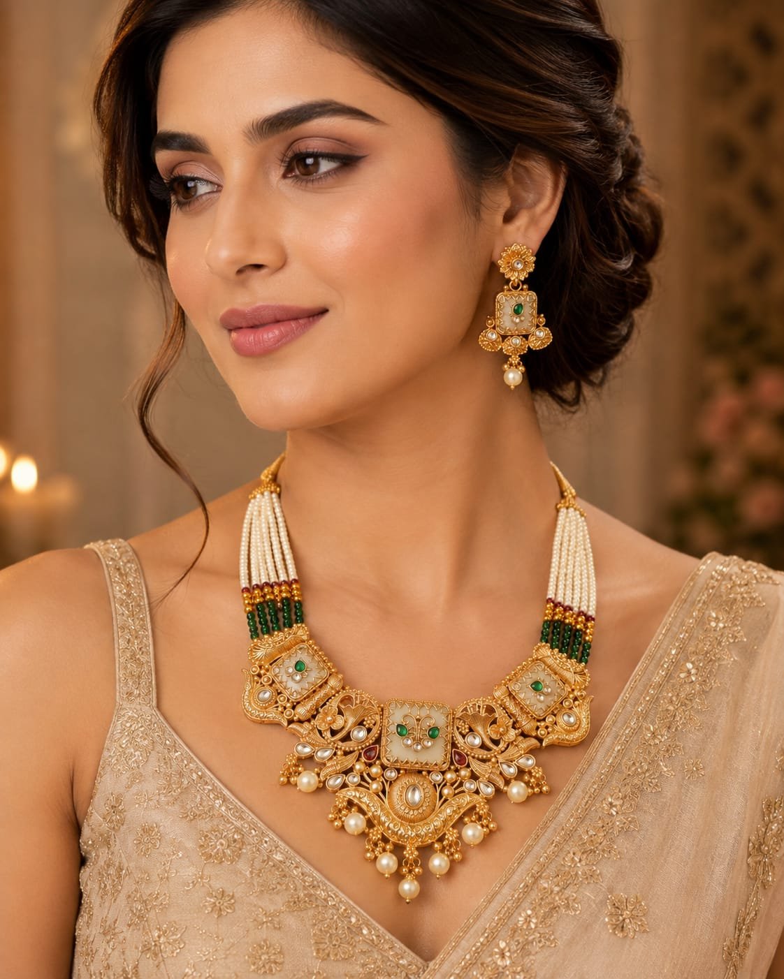 Rajwadi Necklace